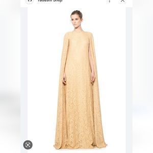 Tadashi Shoji cape dress Size 8 blue